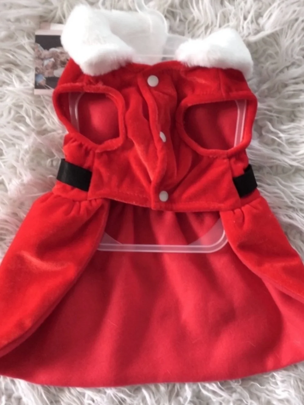 NWT Jessica Simpson Red Velvet Pet Dress